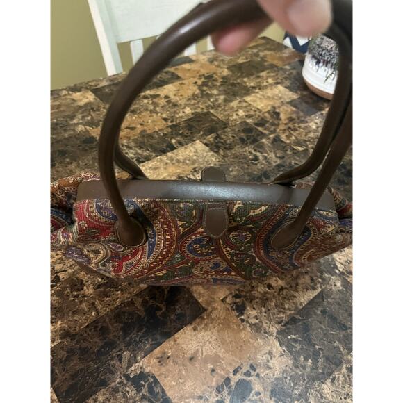 St. John’s Bay Vintage Paisley Hand Bag - Picture 8 of 12